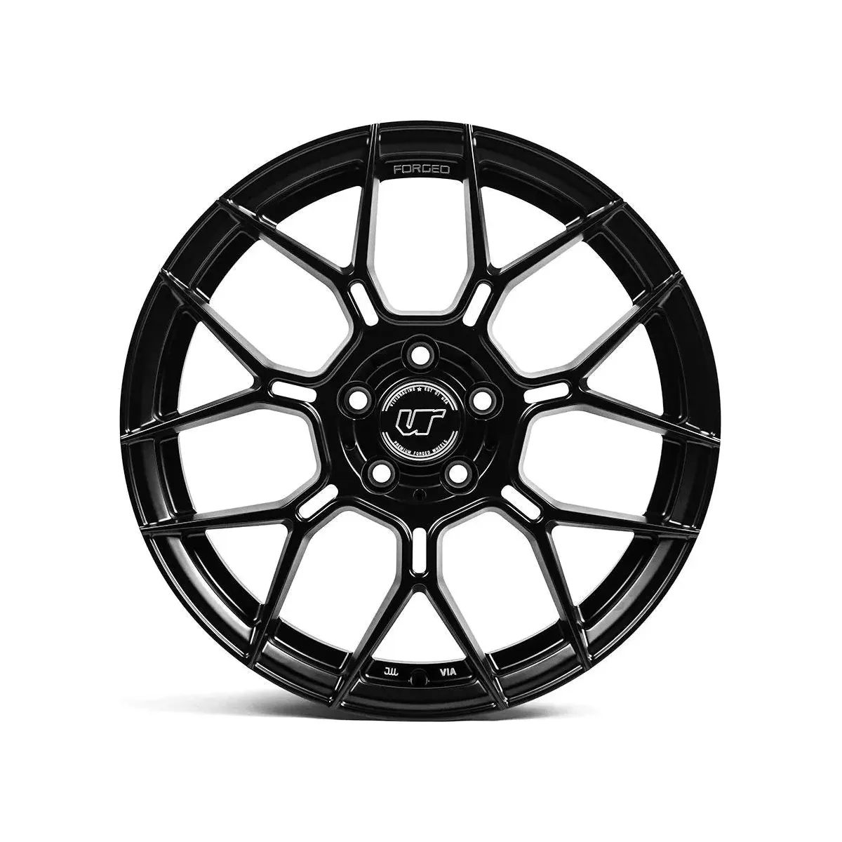 Audi A3 / S3 / Volkswagen Golf MK7 D09 Wheel Package (Matte Black) - Image 2