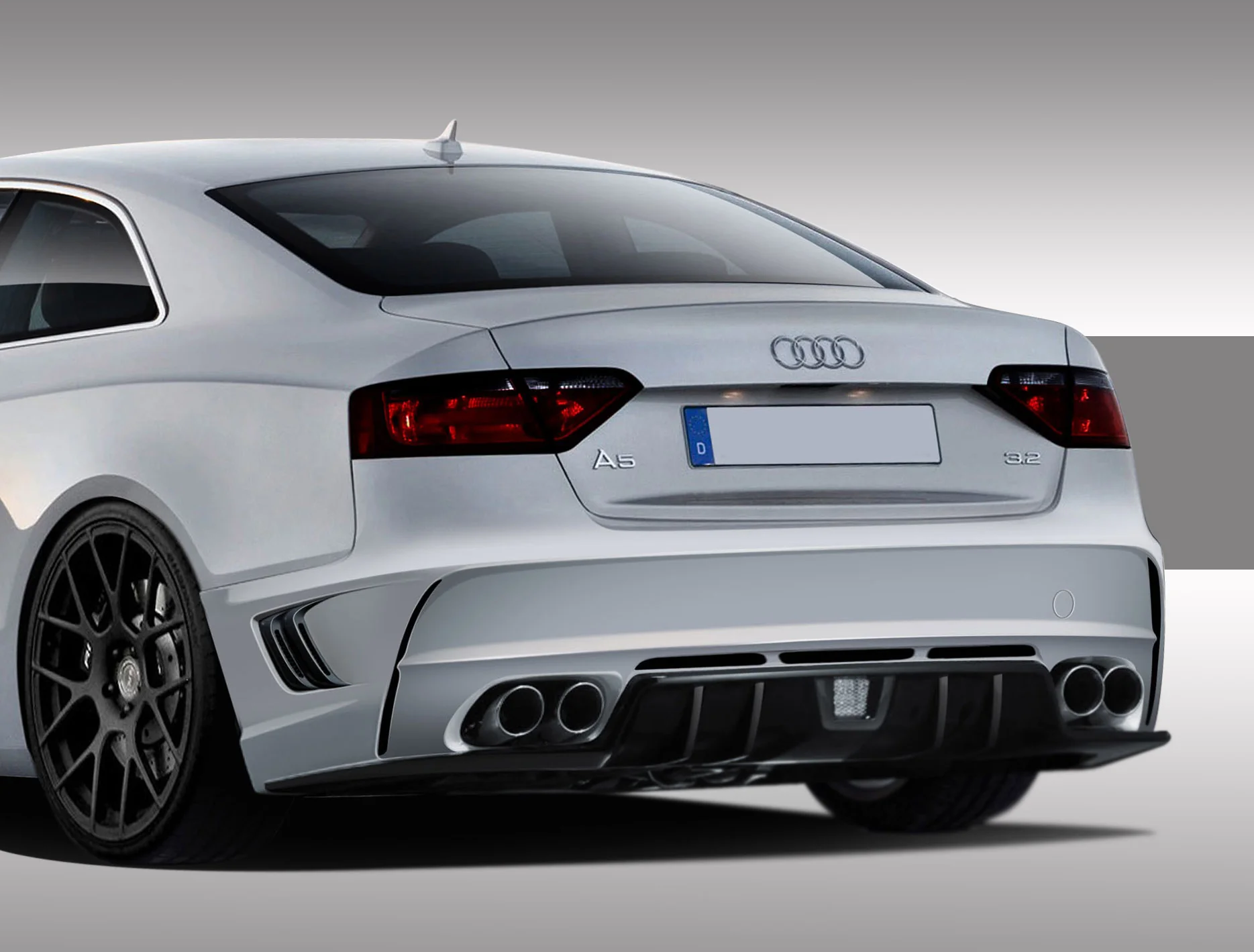 Audi A5 / S5 Eros Version 1 Rear Bumper Cover - Image 4