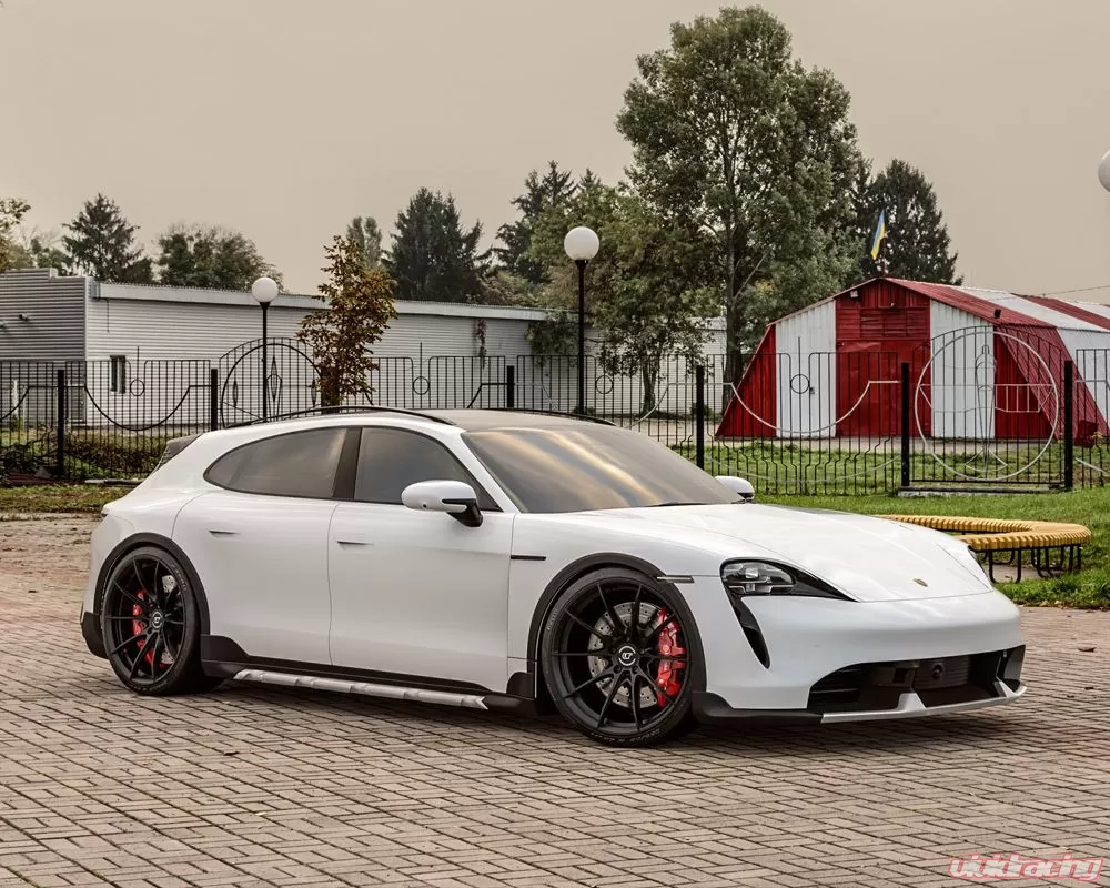 Audi E-Tron / Porsche Taycan D03 Wheel Package (Matte Black) - Image 7
