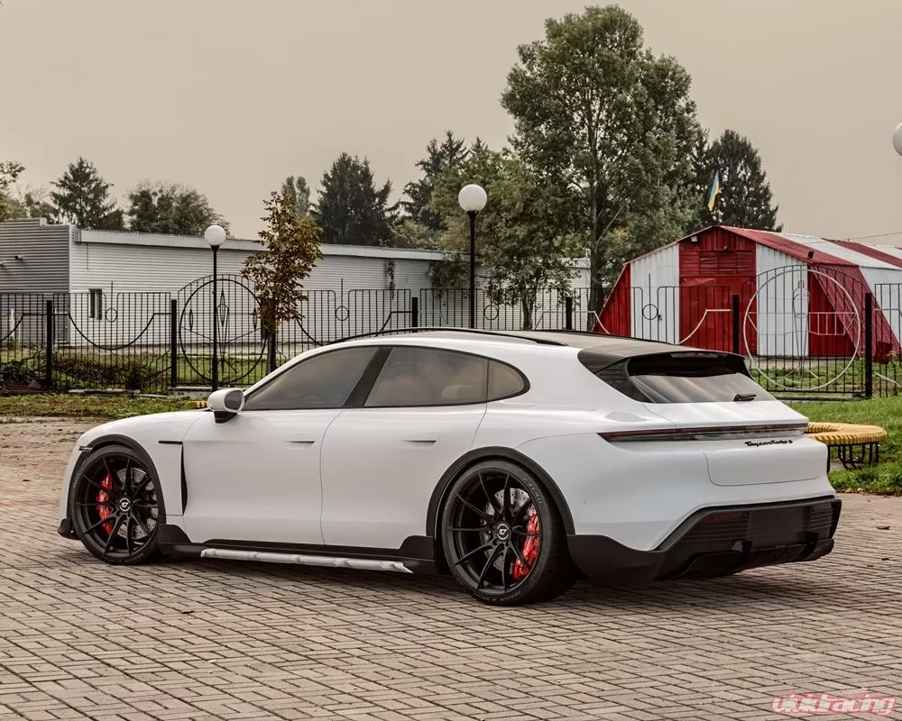 Audi E-Tron / Porsche Taycan D03 Wheel Package (Matte Black) - Image 8