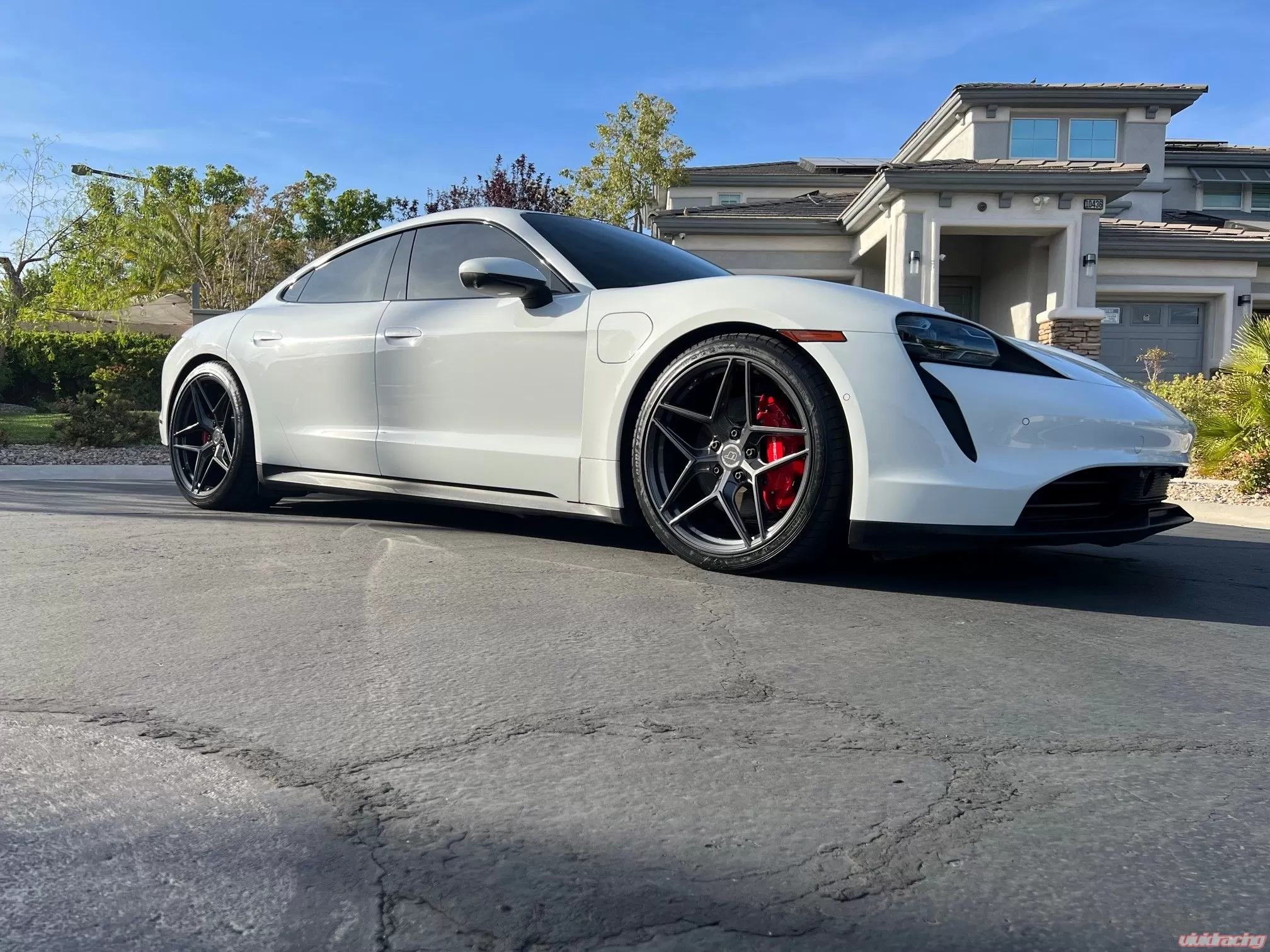 Audi E-Tron / Porsche Taycan D04 Wheel Package (Matte Black) - Image 14