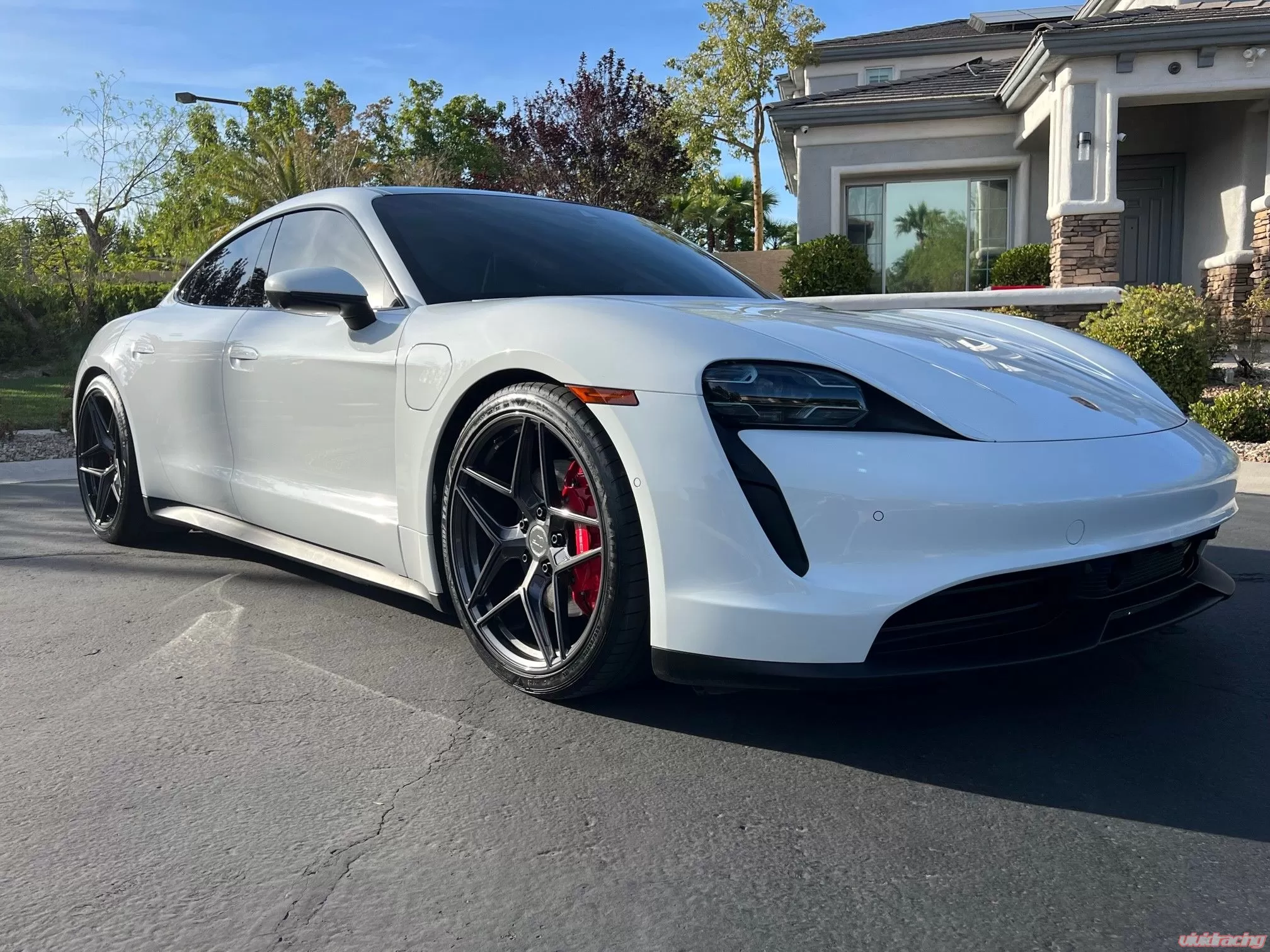 Audi E-Tron / Porsche Taycan D04 Wheel Package (Matte Black) - Image 15
