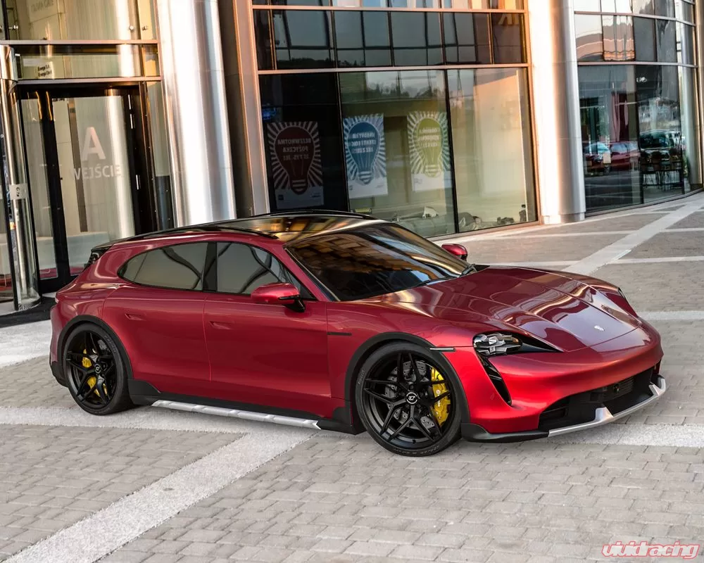 Audi E-Tron / Porsche Taycan D04 Wheel Package (Matte Black) - Image 17