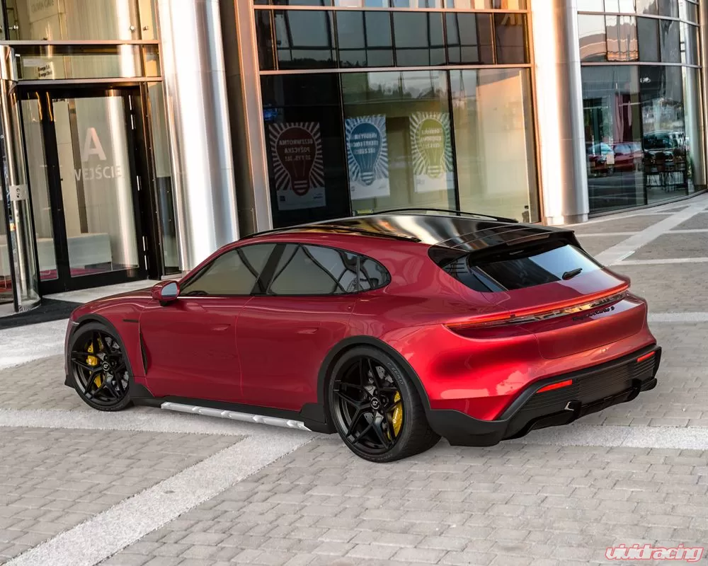 Audi E-Tron / Porsche Taycan D04 Wheel Package (Matte Black) - Image 18