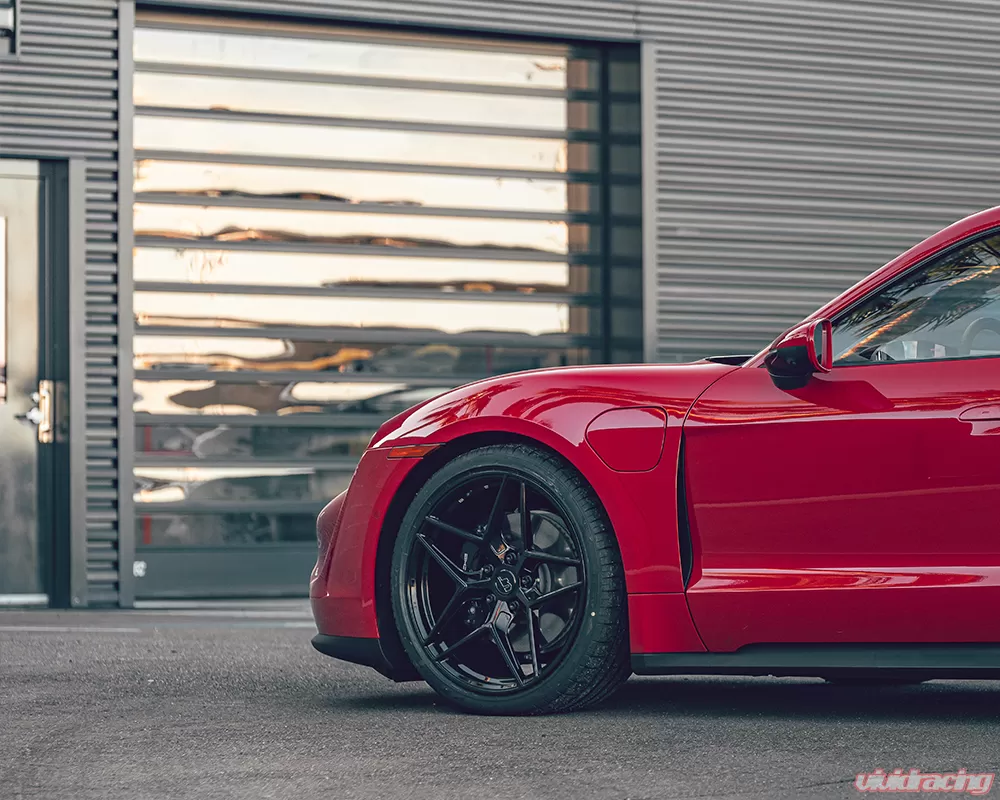 Audi E-Tron / Porsche Taycan D04 Wheel Package (Matte Black) - Image 5