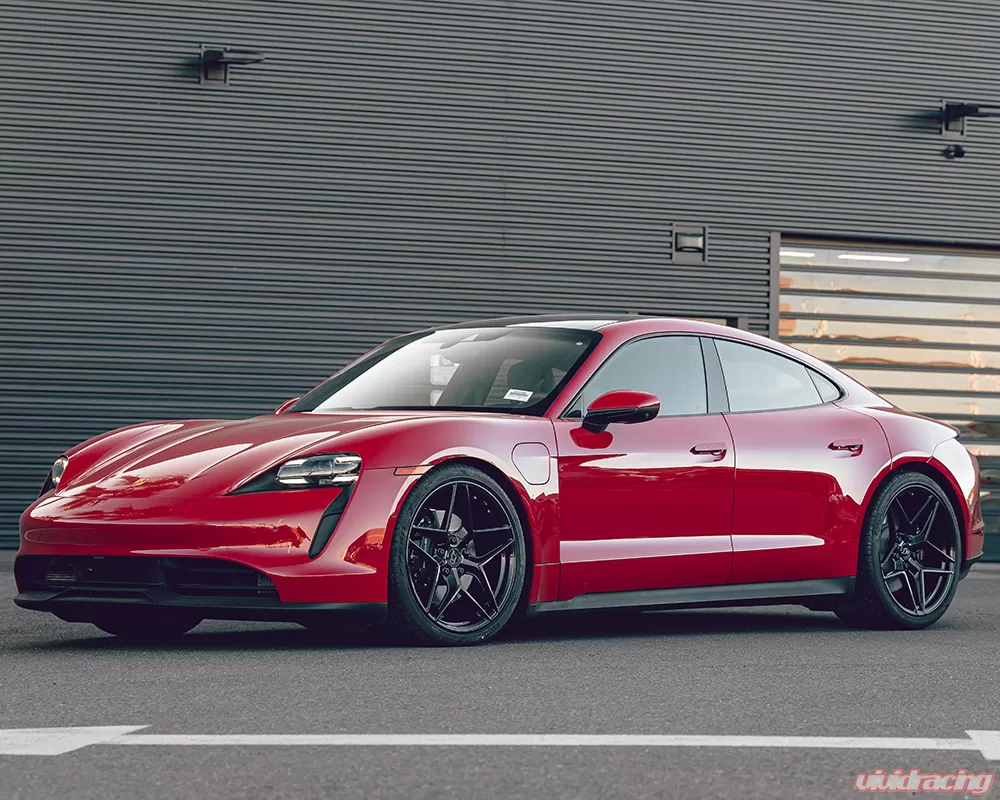Audi E-Tron / Porsche Taycan D04 Wheel Package (Matte Black) - Image 6