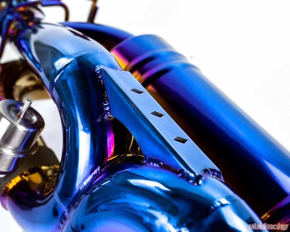 Audi R8 Blue Titanium Exhaust System - Image 11
