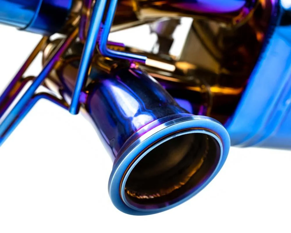 Audi R8 Blue Titanium Exhaust System - Image 12