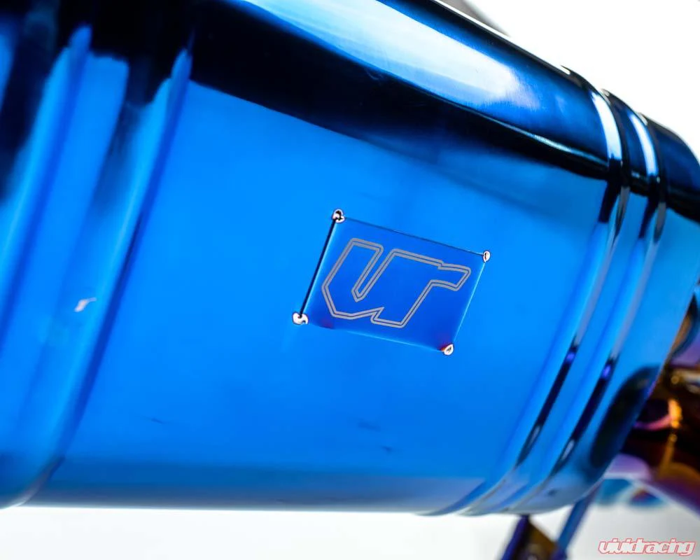 Audi R8 Blue Titanium Exhaust System - Image 13