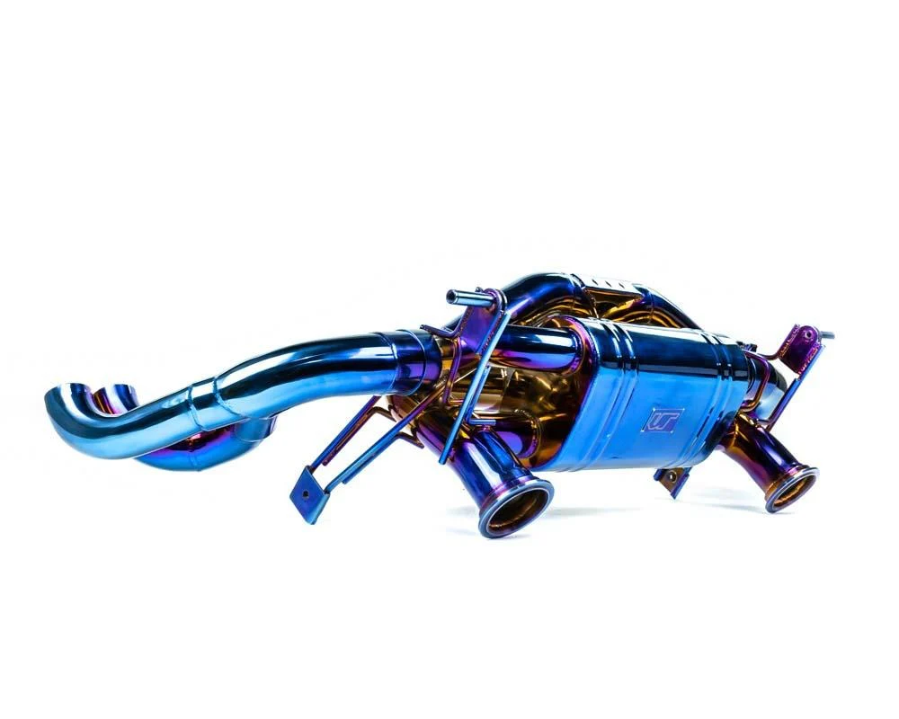 Audi R8 Blue Titanium Exhaust System - Image 5