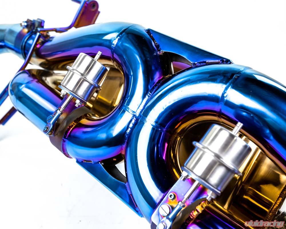 Audi R8 Blue Titanium Exhaust System - Image 7
