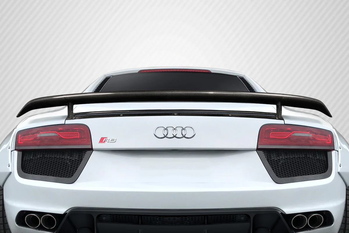 Audi R8 Carbon Fiber GTS Rear Wing Spoiler - Image 11