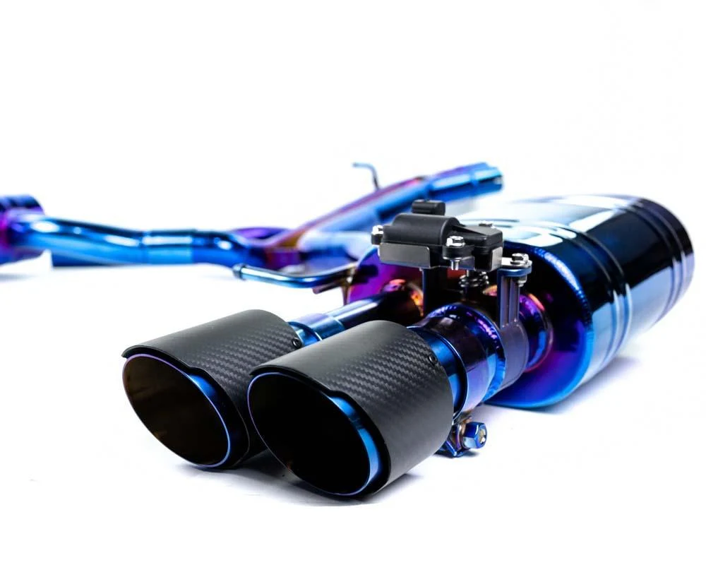 Audi RS 4 Titanium Valvetronic Exhaust System With Carbon Fiber Tips - Image 3