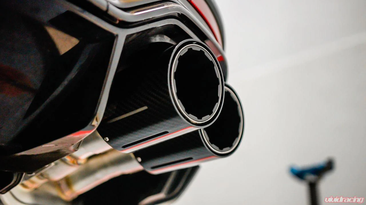 Audi RS 5 B9 Coupe Stainless Valvetronic Exhaust System with Carbon Tips - Image 11