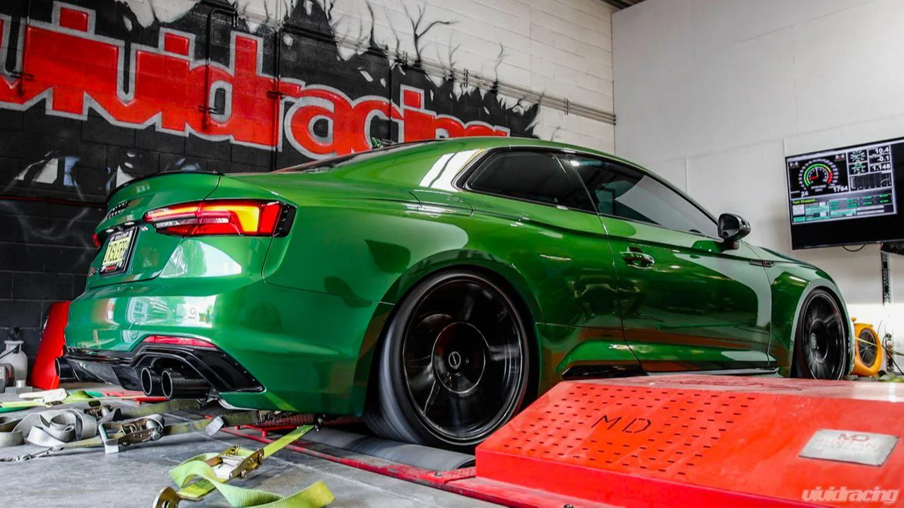 Audi RS 5 B9 Coupe Stainless Valvetronic Exhaust System with Carbon Tips - Image 12
