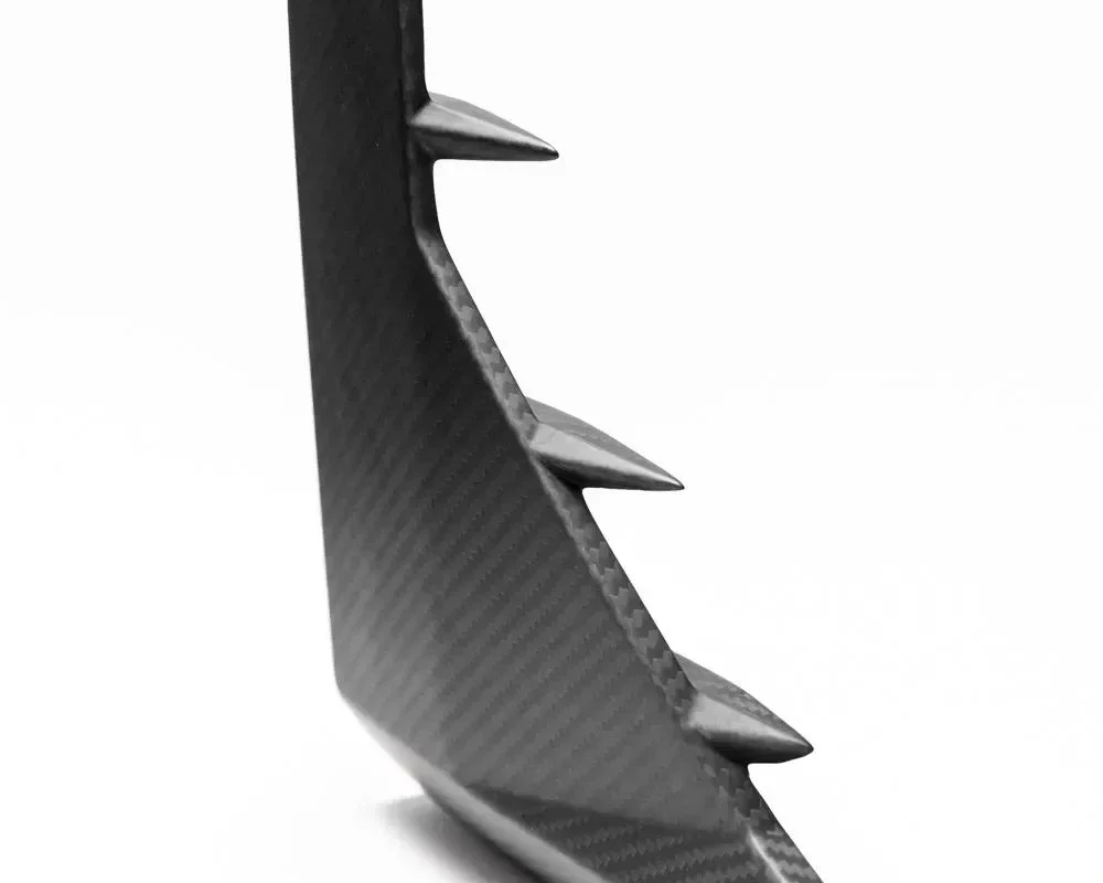 Audi RS 6 Avant C8 Carbon Fiber Front Lip Spoiler - Image 10