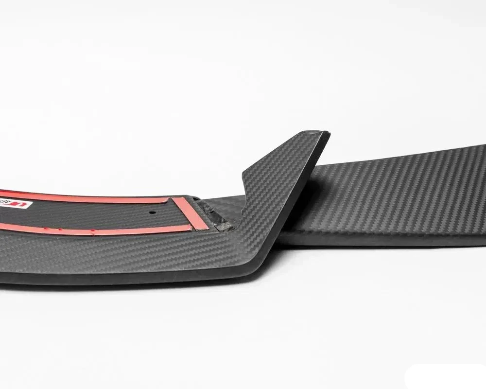 Audi RS 6 Avant C8 Carbon Fiber Front Lip Spoiler - Image 6