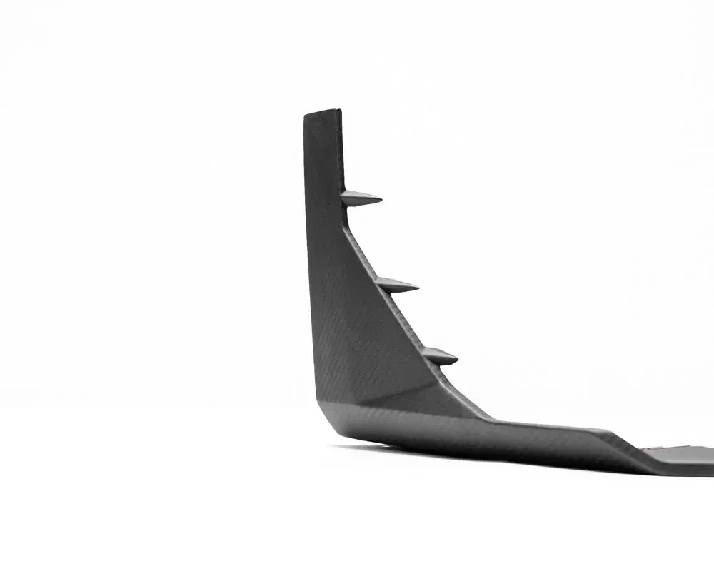 Audi RS 6 Avant C8 Carbon Fiber Front Lip Spoiler - Image 9