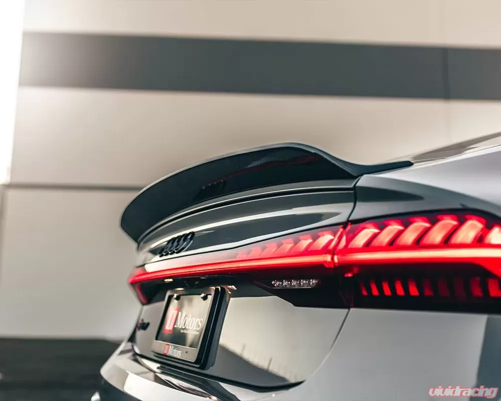 Audi RS 7 C8 Carbon Fiber Rear Trunk Spoiler - Image 6