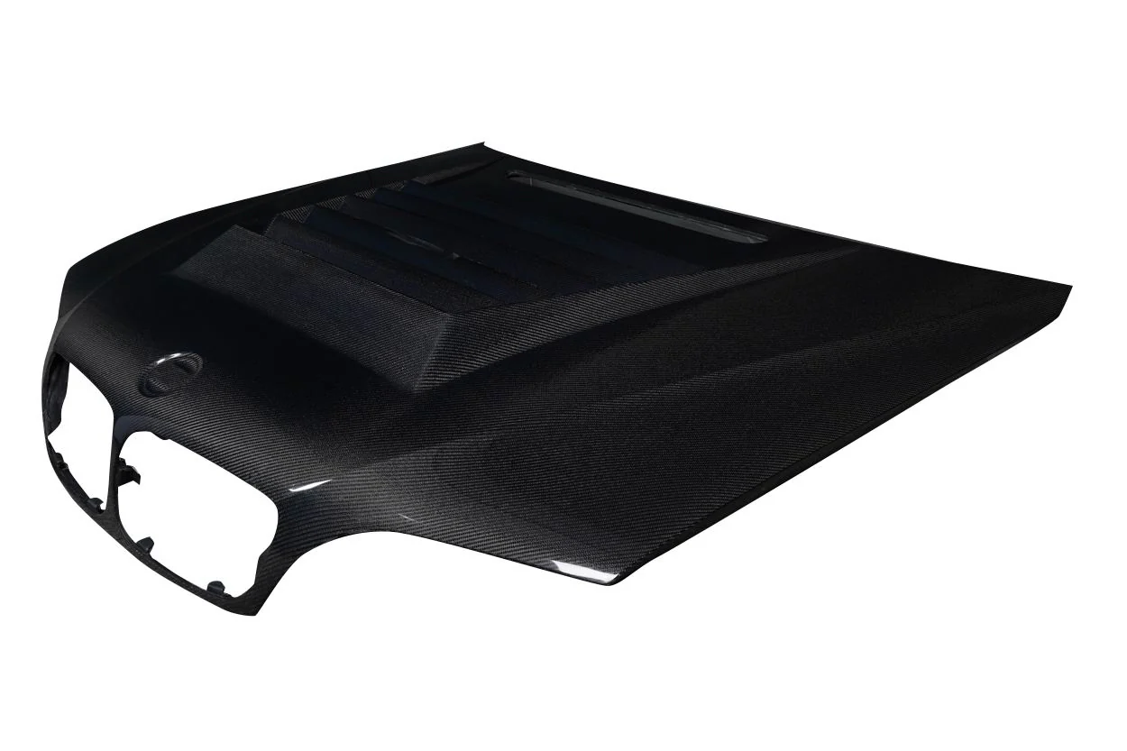 BMW 3 Series E46 Carbon Fiber D-1 Hood - Image 2