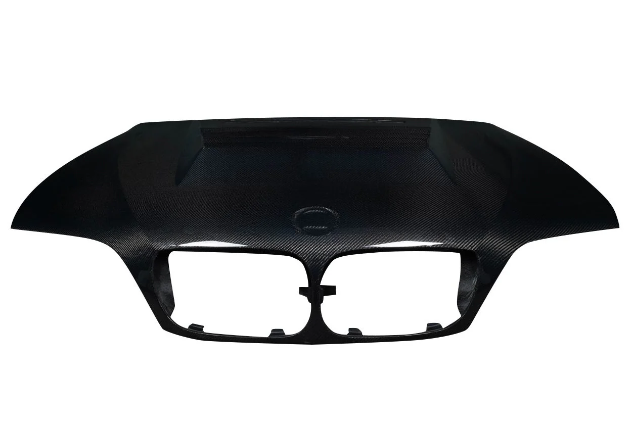 BMW 3 Series E46 Carbon Fiber D-1 Hood - Image 4