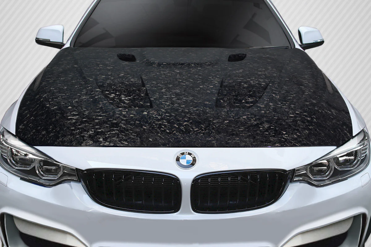 BMW 3 Series F30 / 4 Series F32 Carbon Fiber AeroForge DriTech Eros Version 1 Hood
