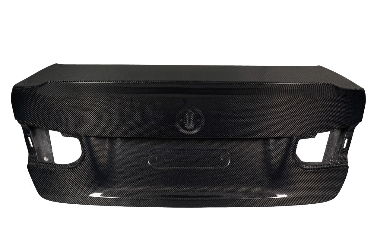 BMW 3 Series F30 Carbon Fiber Sweeper Rear Trunk - Image 2