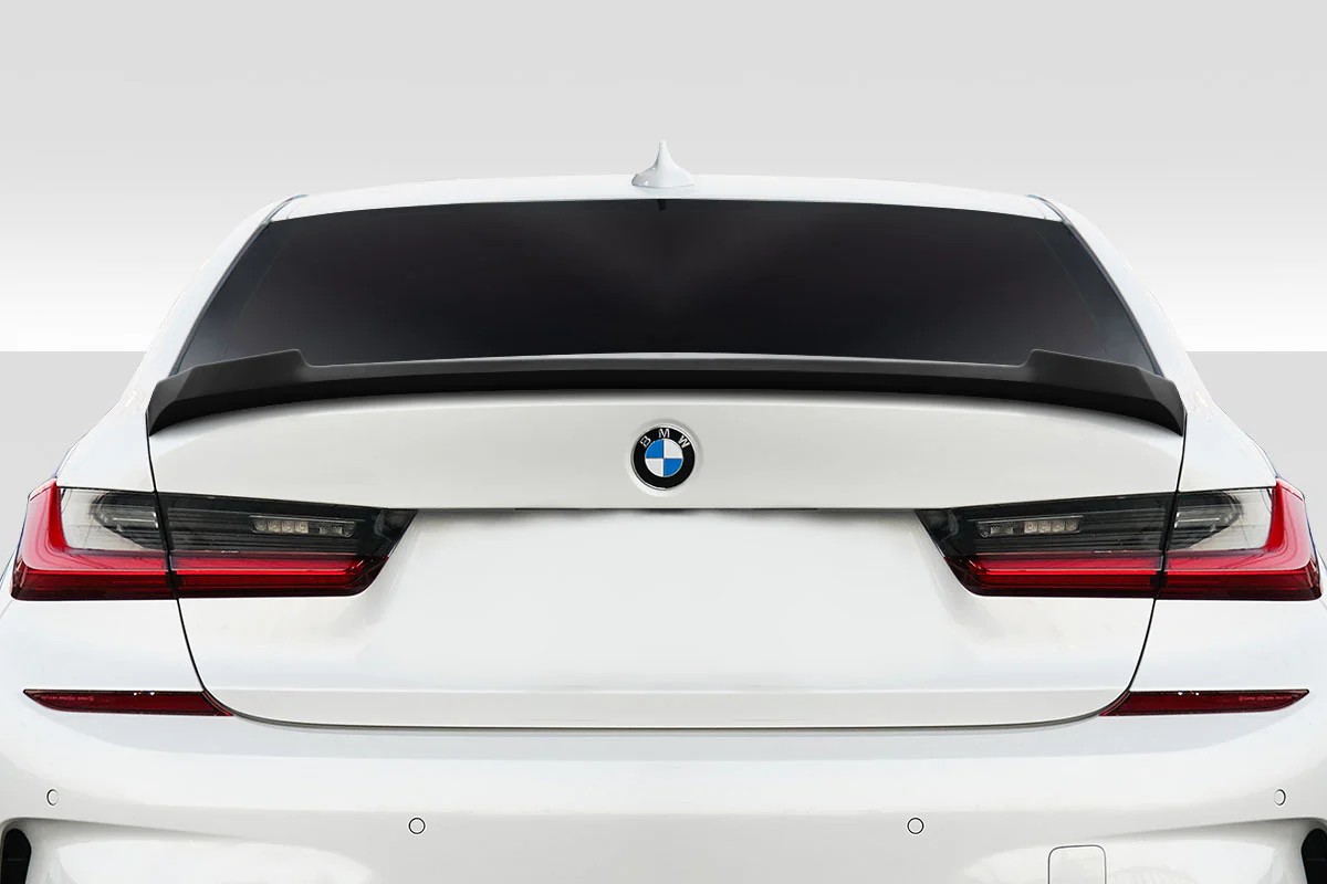 BMW 3 Series G20 Fiberglass AKS Rear Wing Spoiler - Image 9