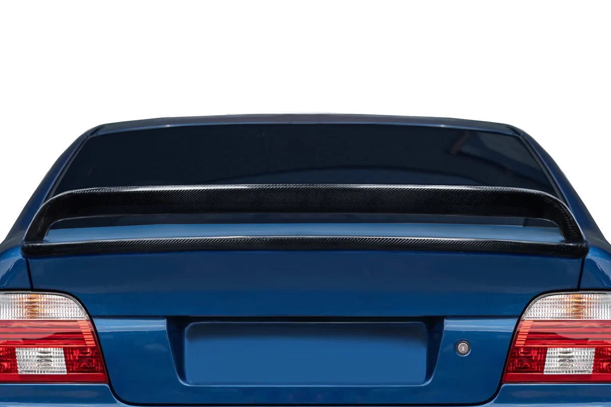 BMW 5 Series E39 (1997-2003) Carbon Fiber Zamba Rear Wing Spoiler - Image 8