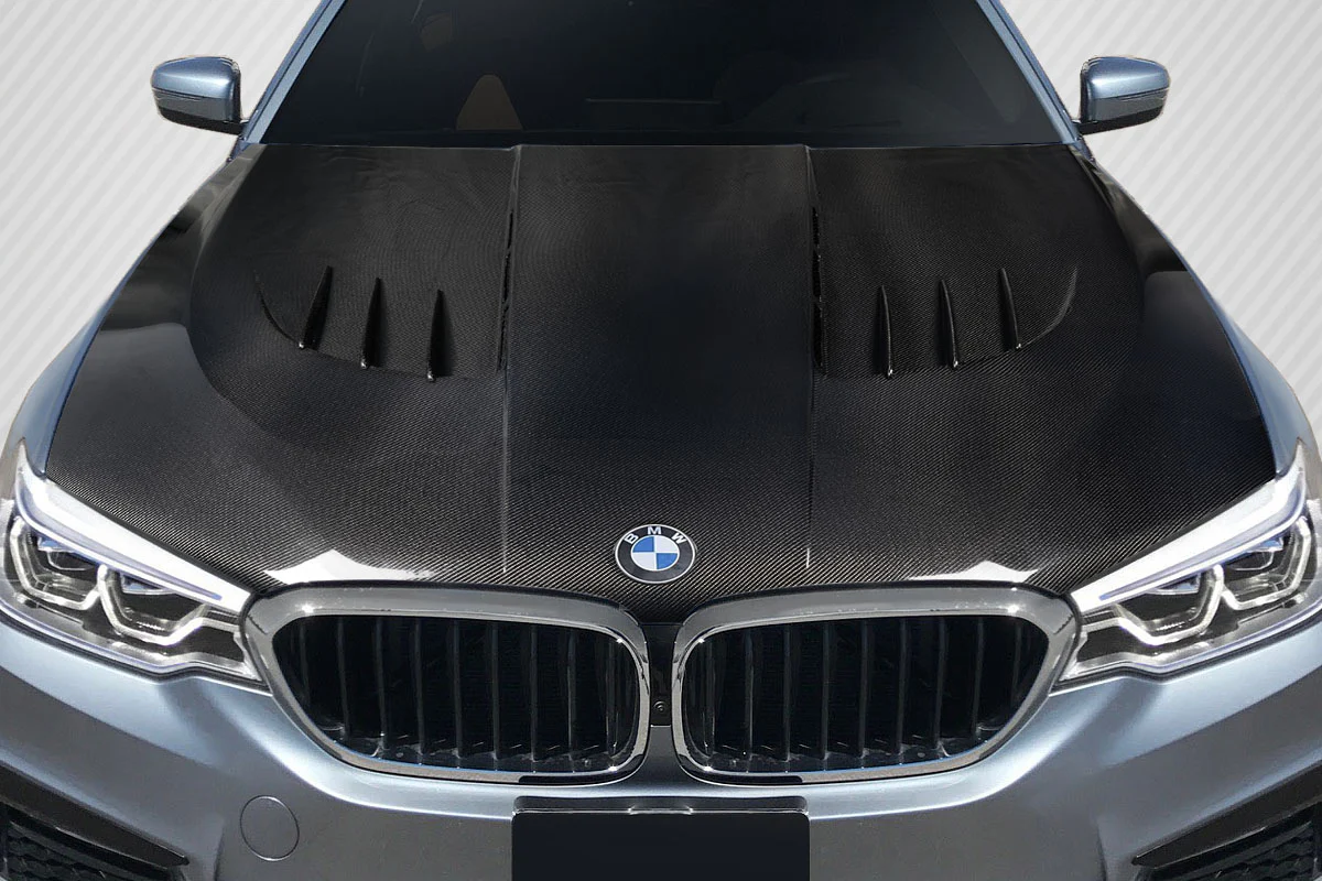 BMW 5 Series G30 / M5 G90 Carbon Fiber Power Dynamics Hood - Image 7