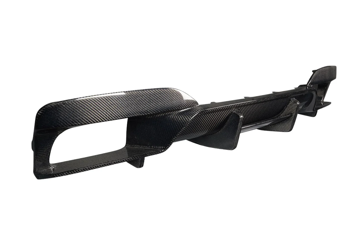BMW 6 Series (2011-2019) Carbon Fiber Sceptre Rear Diffuser - Image 3