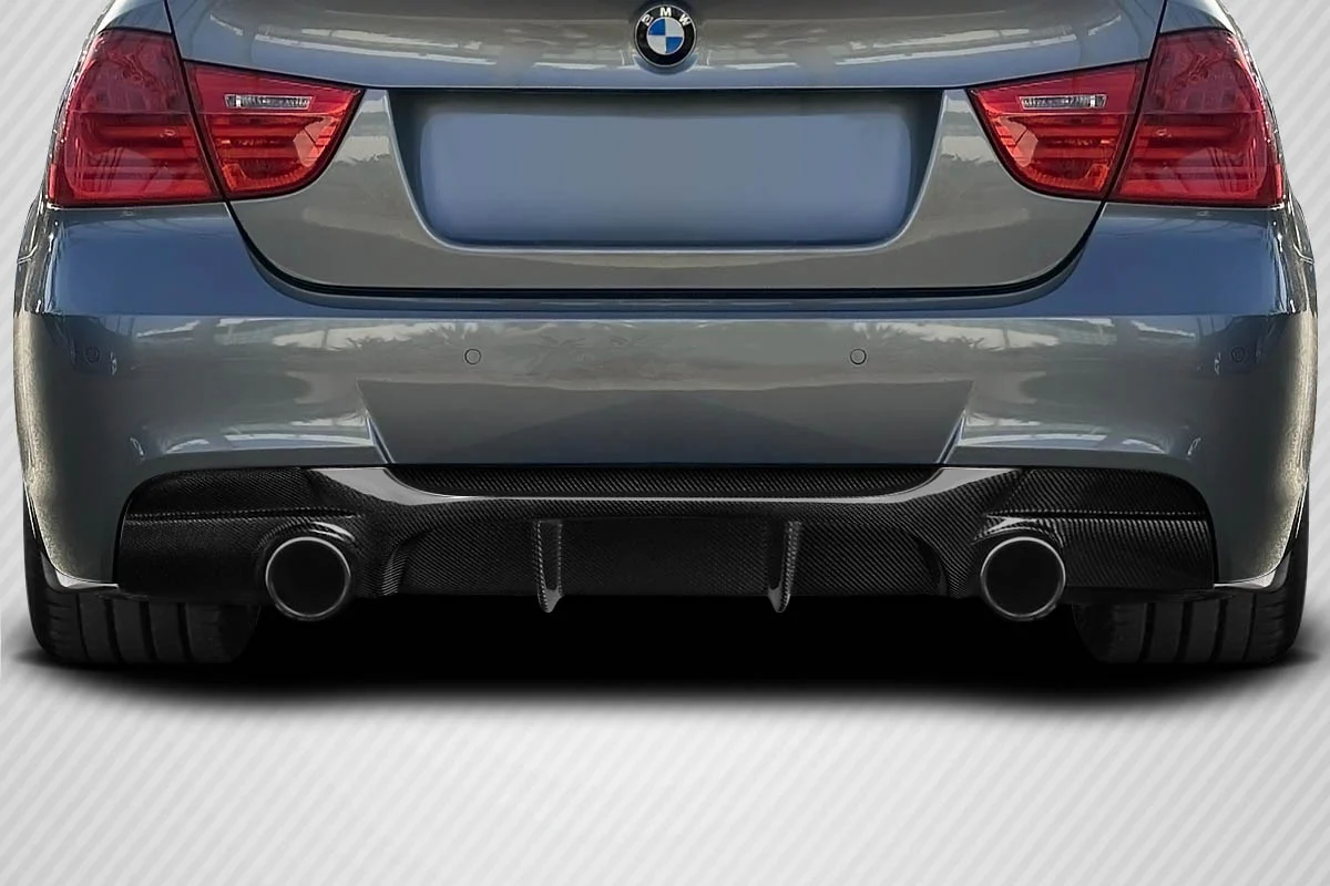 BMW M3 E90 / E92 / E93 Carbon Fiber Novarix Rear Diffuser - Image 4