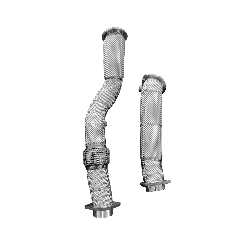 BMW M3 G80 / M4 G82 304SS Catless Exhaust Downpipe - Image 11
