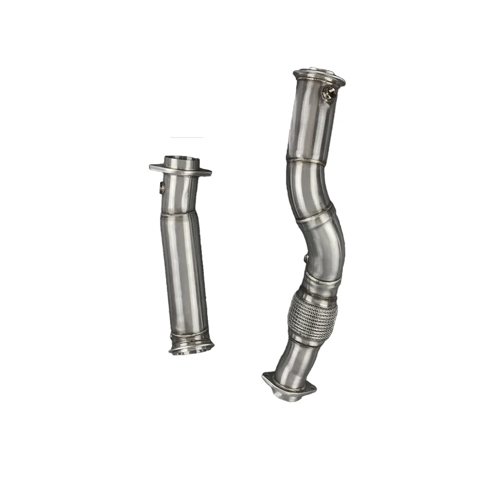 BMW M3 G80 / M4 G82 304SS Catless Exhaust Downpipe - Image 6