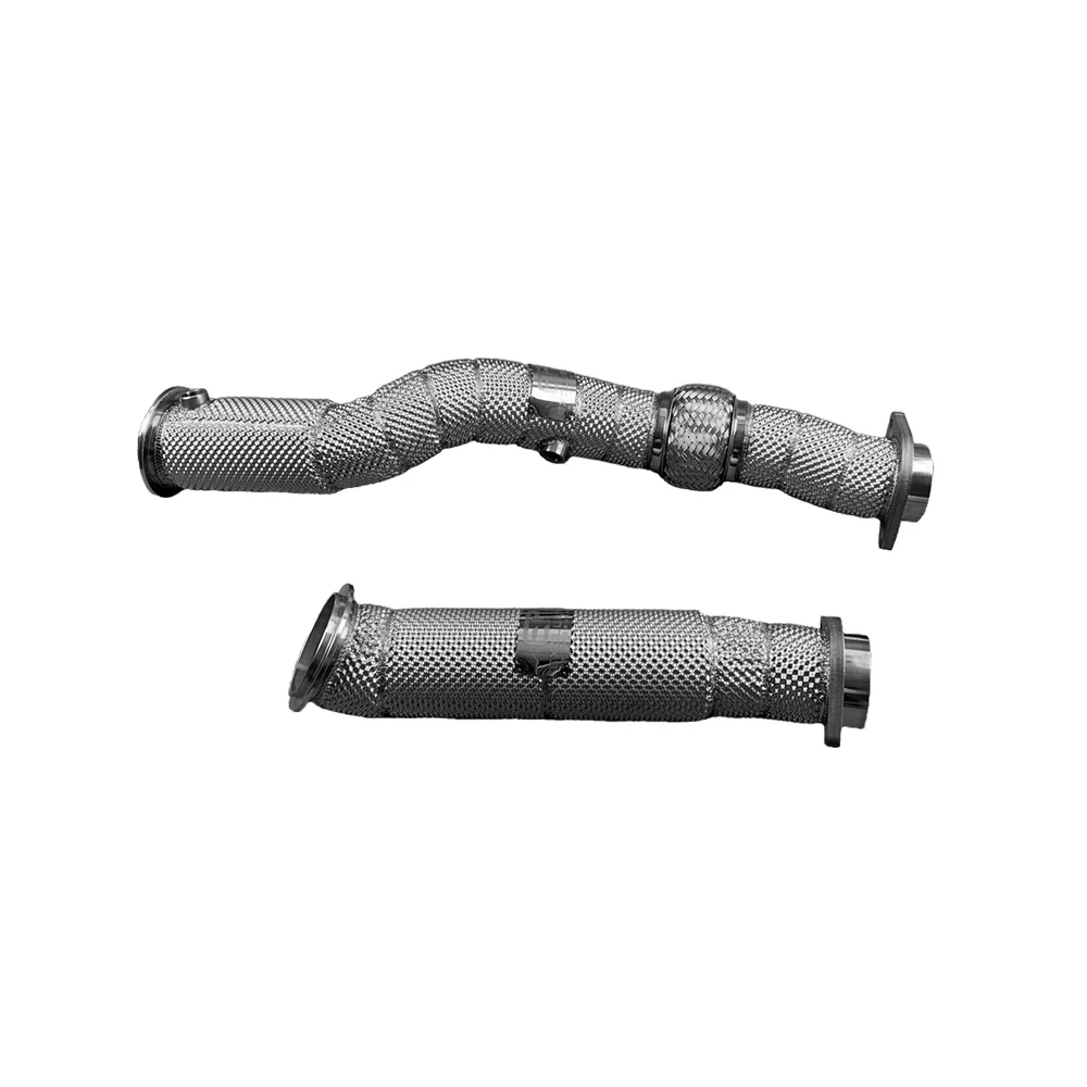 BMW M3 G80 / M4 G82 304SS Catless Exhaust Downpipe - Image 9