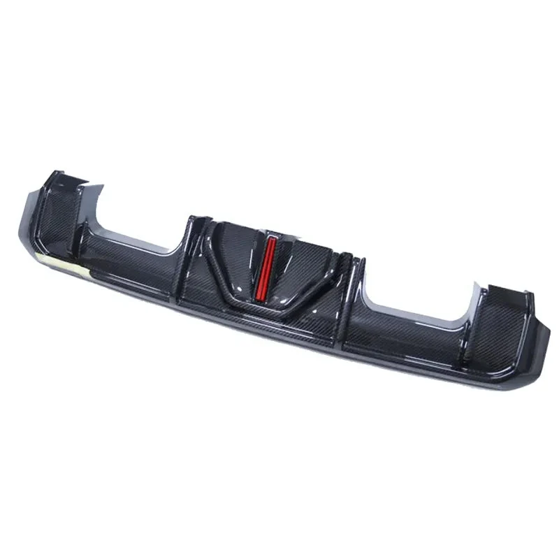 BMW M3 G80 / M4 G82 Dry Carbon Fiber MP Style Rear Diffuser - Image 5
