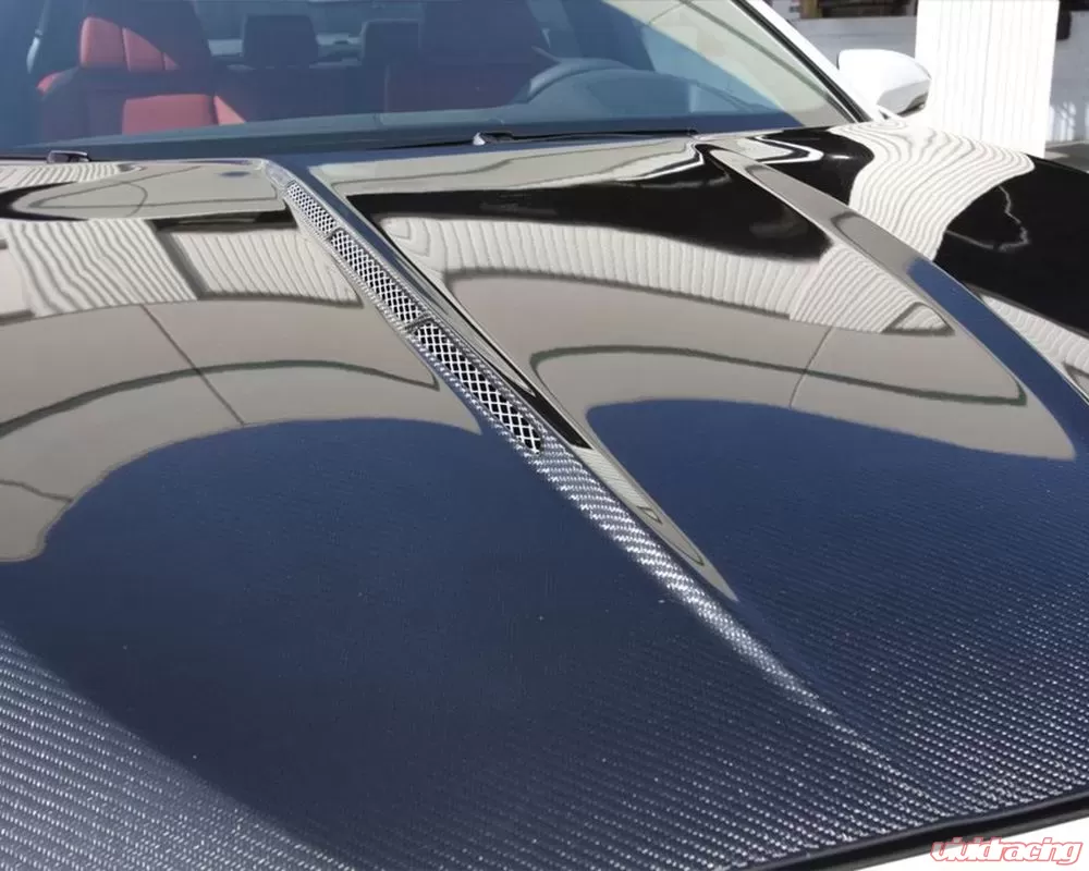 BMW M5 / 550 / 535 / 528 Carbon Fiber Hood Vented Cowl - Image 6