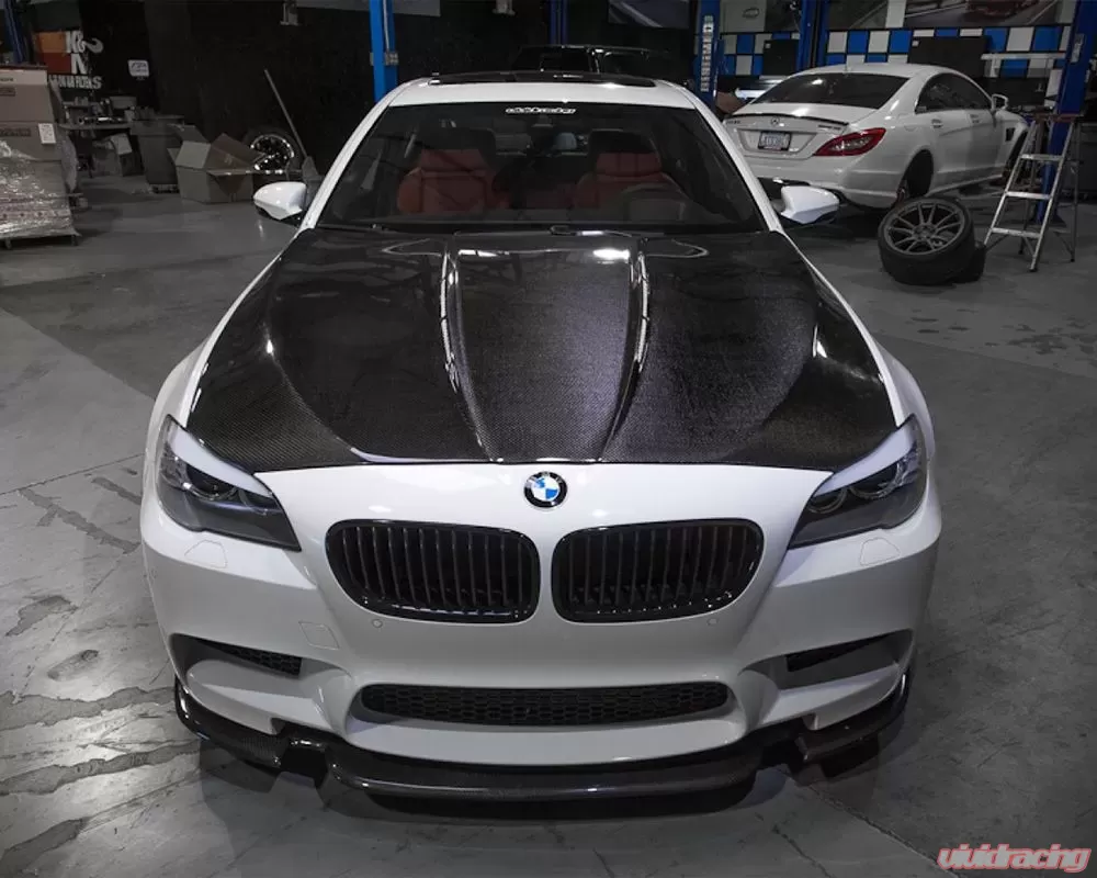 BMW M5 / 550 / 535 / 528 Carbon Fiber Hood Vented Cowl - Image 8