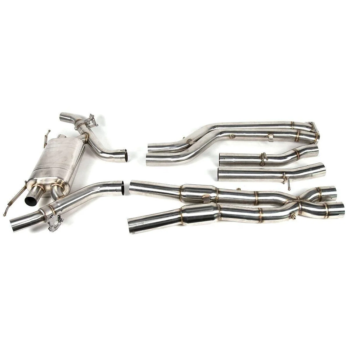 BMW X3 M / X4 M Stainless Valvetronic Exhaust System with Carbon Tips