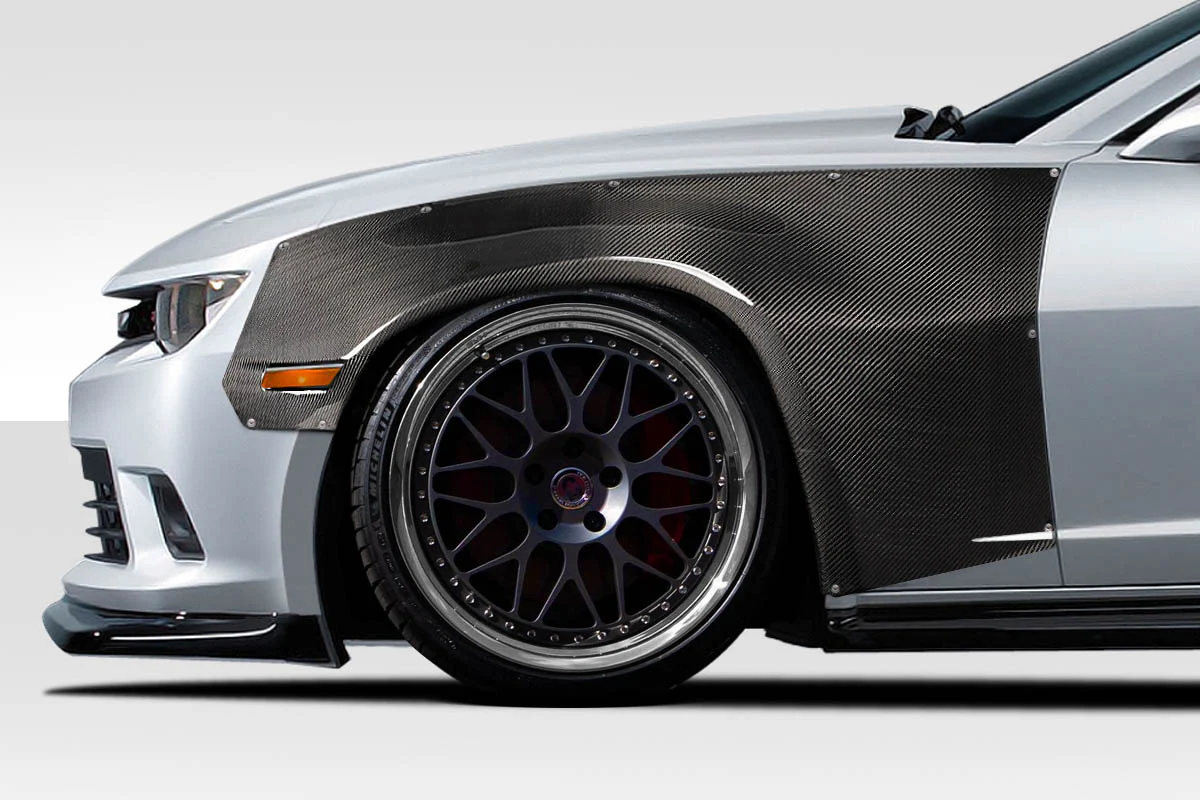 Chevrolet Camaro (2010-2015) Carbon Fiber RBS Wide Body Front Fender Flares