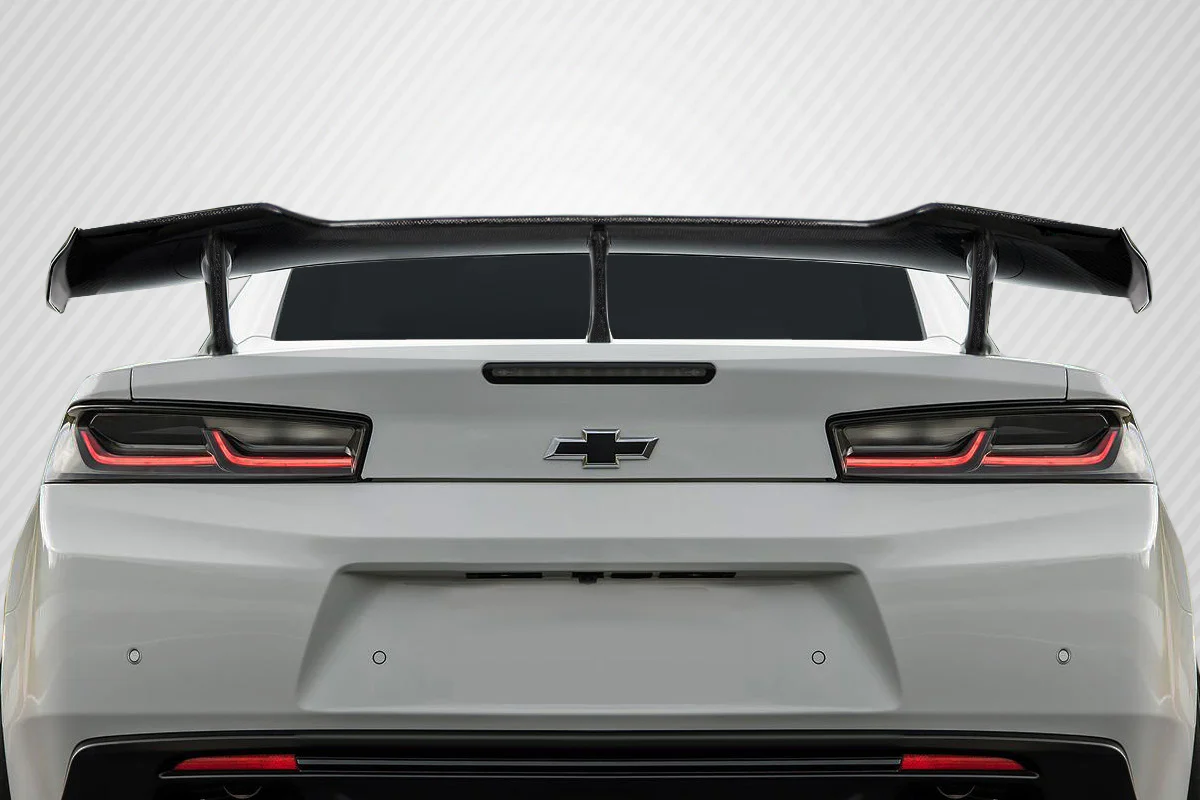 Chevrolet Camaro (2016-2023) Carbon Fiber Geo6ix ZL1 Look Wing - Image 6