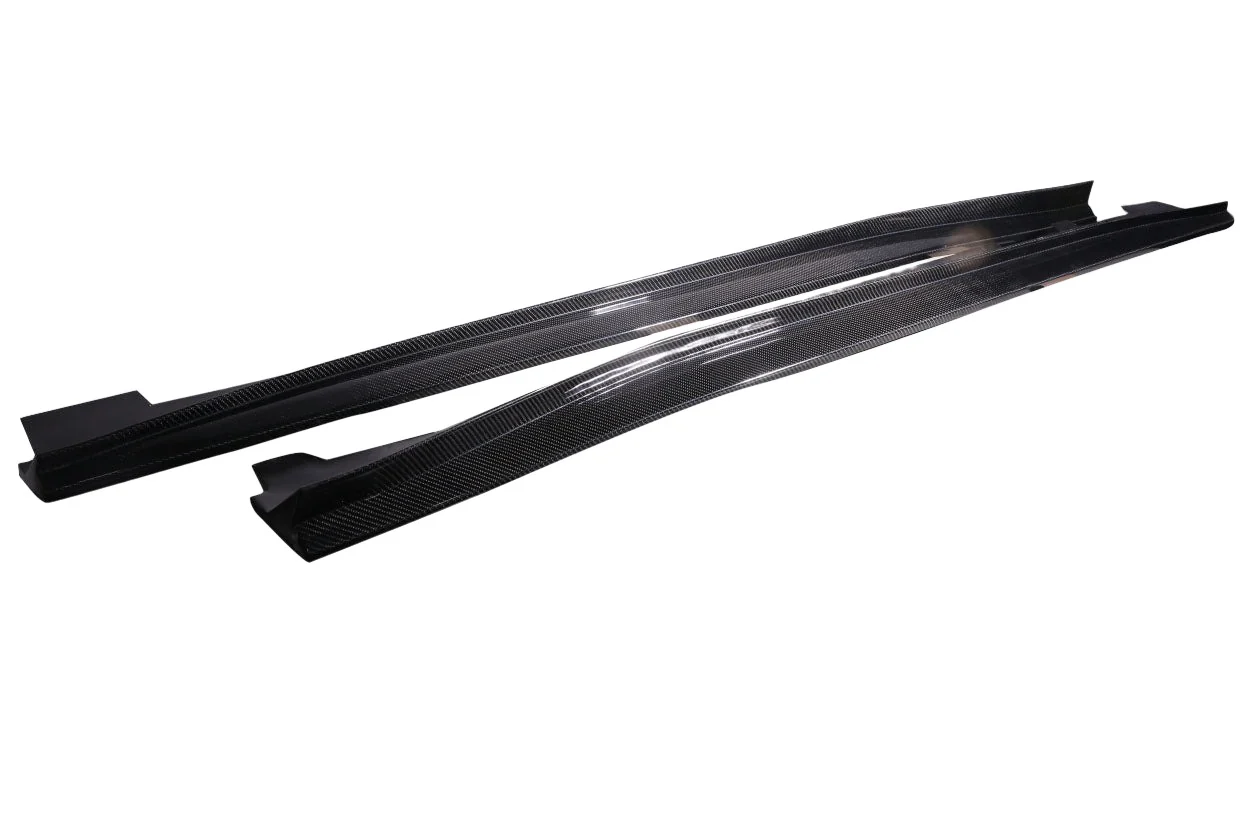 Chevrolet Camaro (2016-2023) Carbon Fiber Grid Side Splitters
