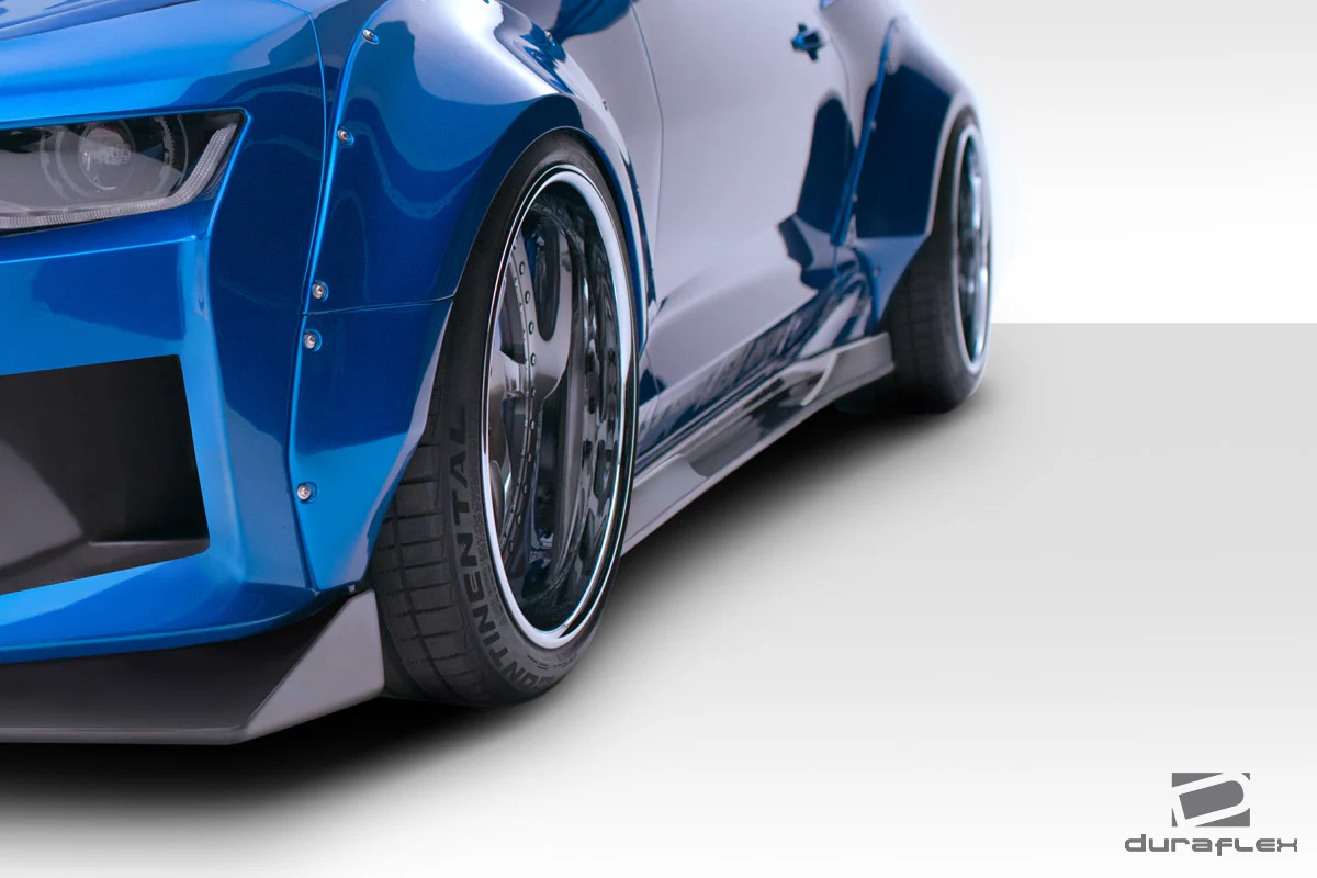 Chevrolet Camaro (2016-2023) Grid Side Splitters - Image 6