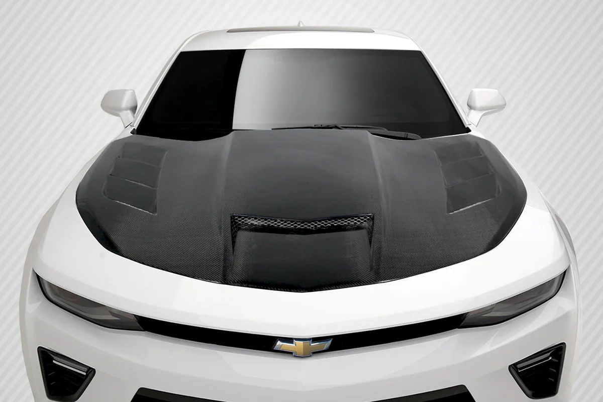 Chevrolet Camaro (2016-2024) Carbon Fiber TS-1 Hood - Image 5