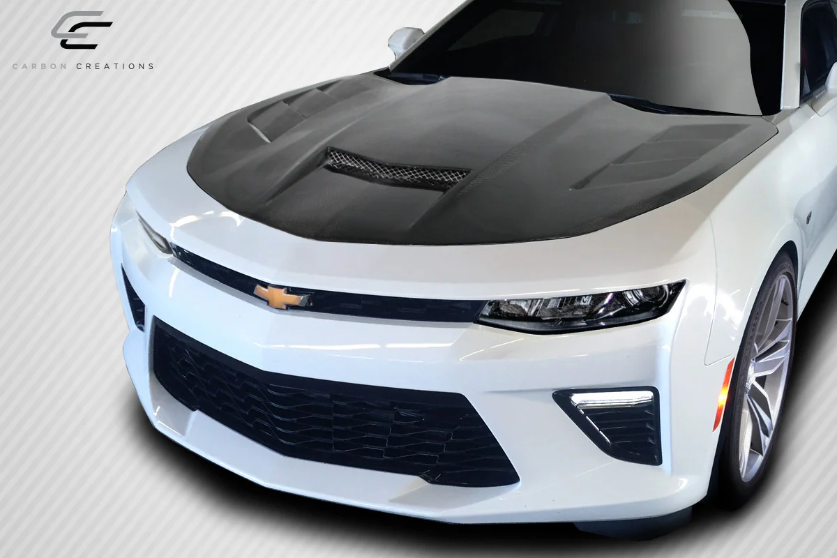 Chevrolet Camaro (2016-2024) Carbon Fiber TS-1 Hood - Image 6