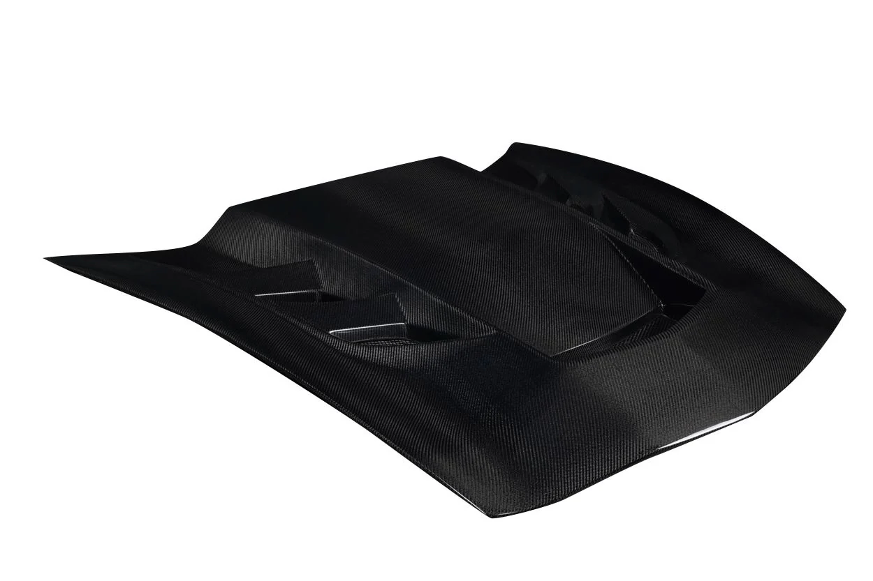 Chevrolet Corvette C7 Carbon Fiber Eagle Eye Hood - Image 3