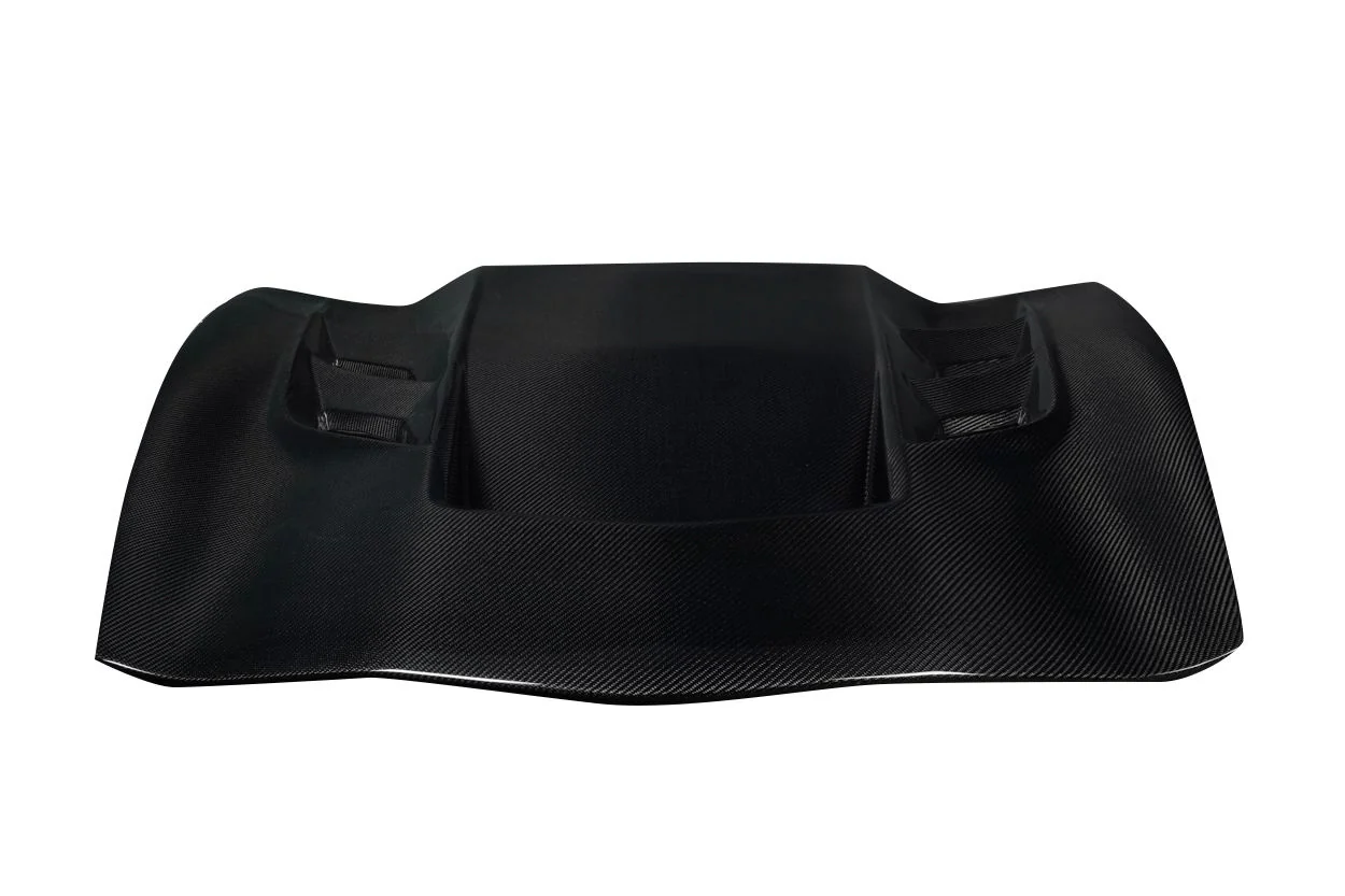 Chevrolet Corvette C7 Carbon Fiber Eagle Eye Hood - Image 4
