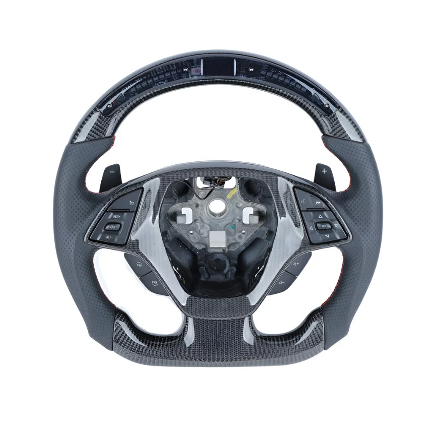 Chevrolet Corvette C7 Carbon Fiber Steering Wheel - Image 2