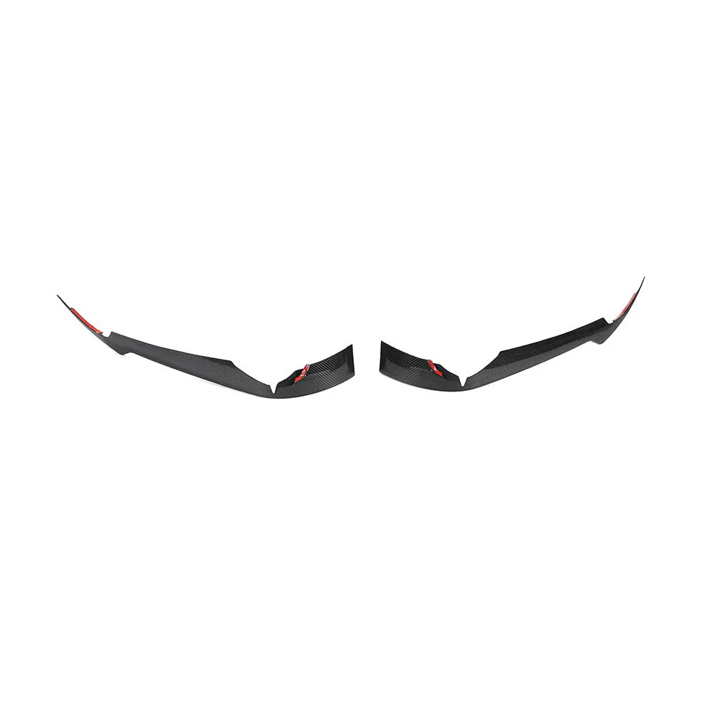 Chevrolet Corvette C8 Carbon Fiber Bumper Canards - Image 2