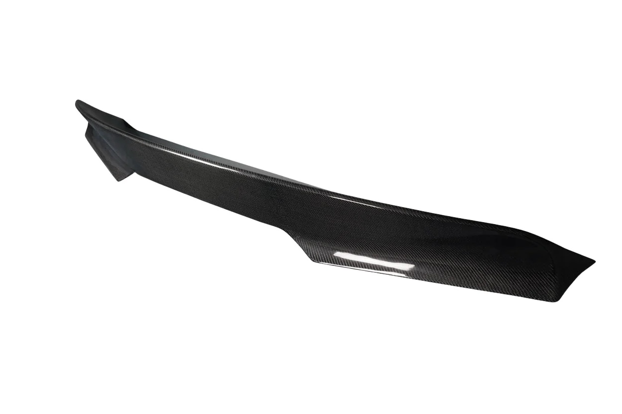 Chevrolet Corvette C8 Carbon Fiber Duckbill Rear Wing Spoiler - Image 3